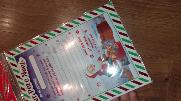 Lettre au Père Noël avec son enveloppe neuve - photo numéro 5