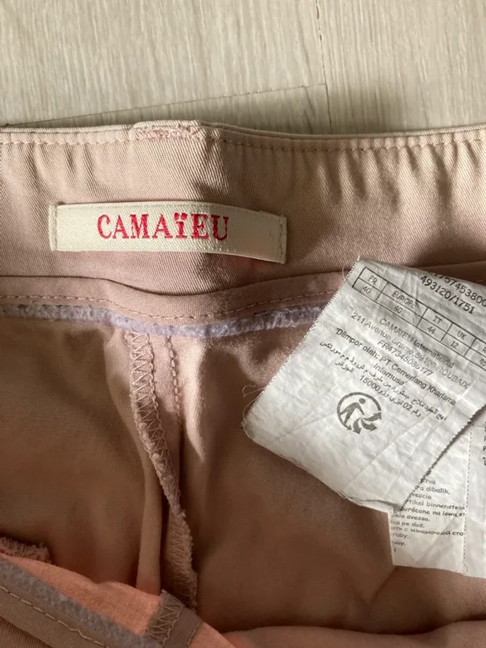 Pantacourt rose - photo numéro 3