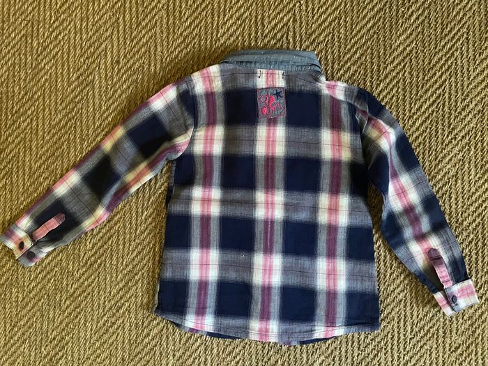 Chemise à carreaux fille DPAM 6 ans - photo numéro 2