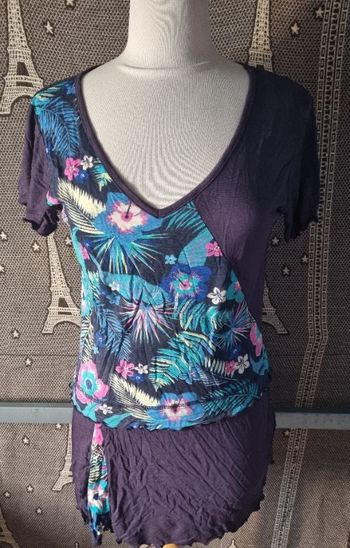 Tunique motifs tropical 38-40