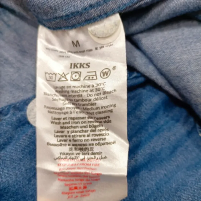 Chemise à manches longues jeans - IKKS - M A1252 - photo numéro 12