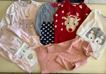 Lot 6 robes pull - 3 ans