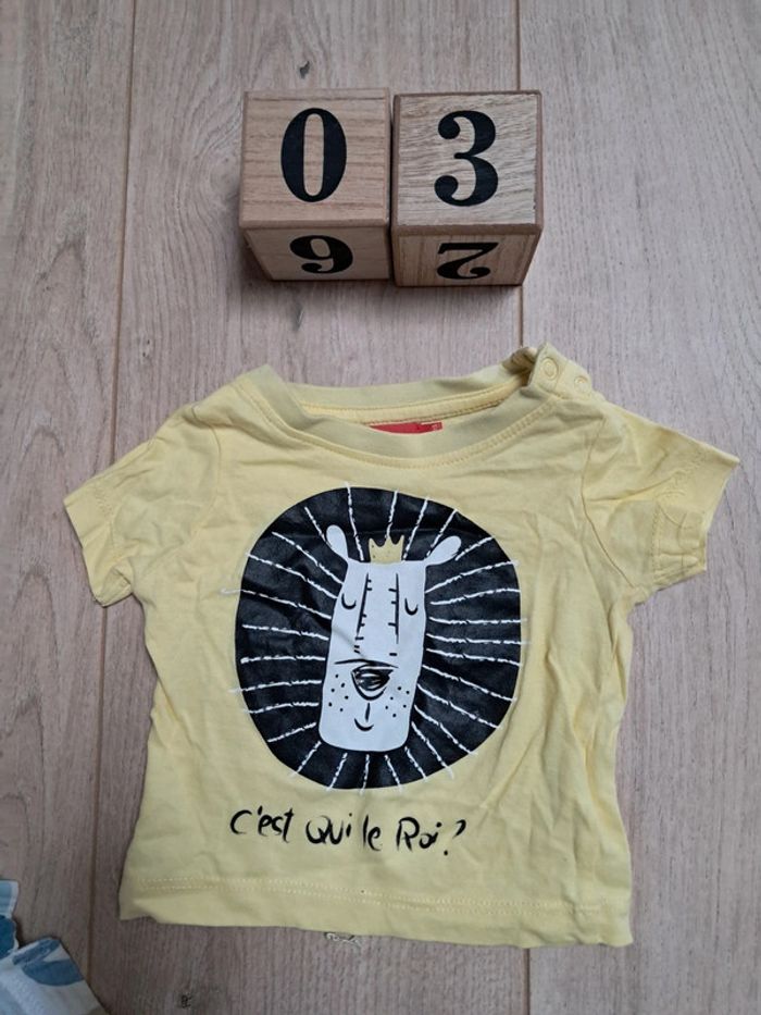 Tee-shirt Lion 3 mois