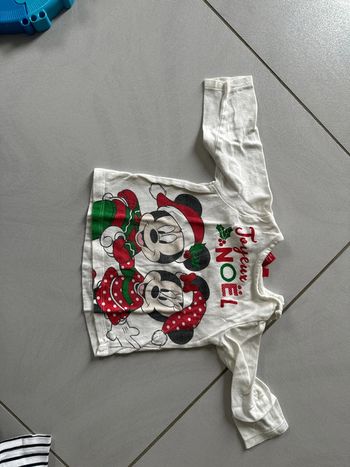 T-shirt manche longue joyeux Noël 6 mois