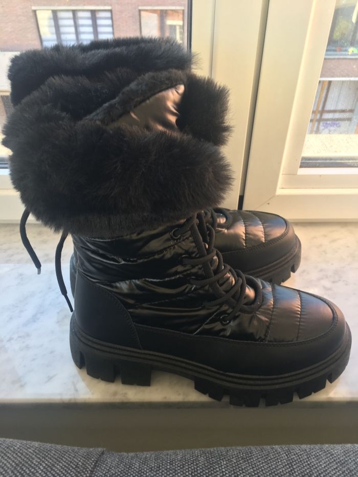 Bottines fourrées 39 noir - photo numéro 7