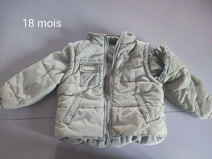 Manteau chaud 18 mois