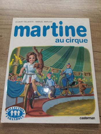 Martine au cirque par Gilbert Delahaye