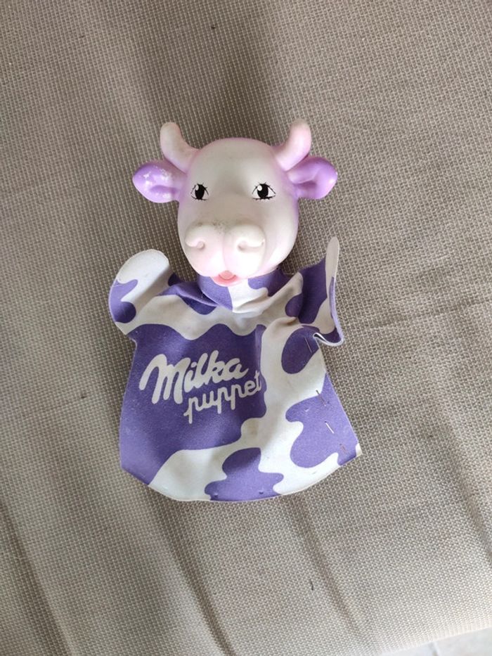 Marionnette milka vintage