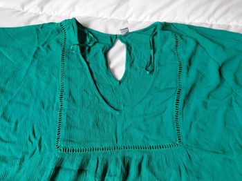 robe tunique de place ou piscine verte KIABI NEUVE