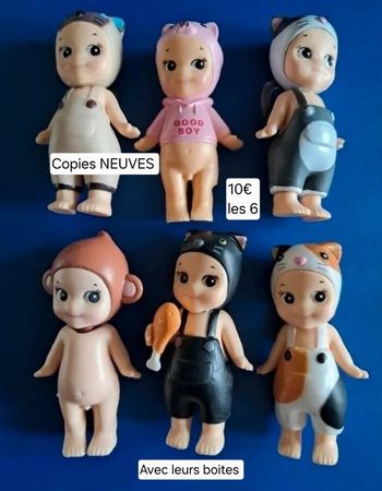 Lot  figurines COPIES personnages Sonny angel