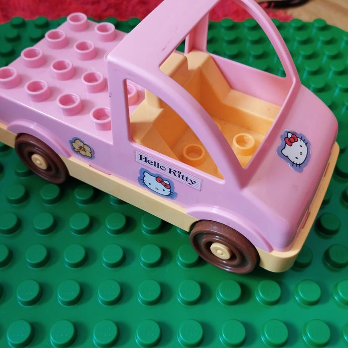 Lego Duplo voiture camion hello Kitty rose - photo numéro 2