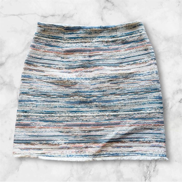 Mini jupe moulante multicolore camaïeu taille 36 S - photo numéro 2