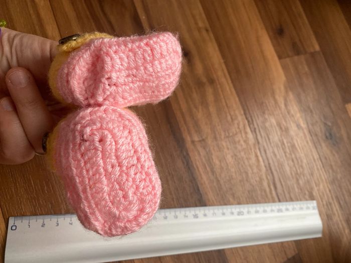 Chaussons laine bebe fille - photo numéro 2