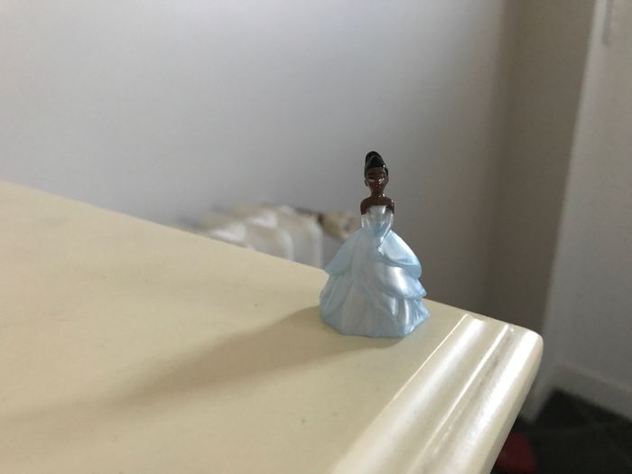 Figurine mini rare tiana la princesse et la grenouille disney