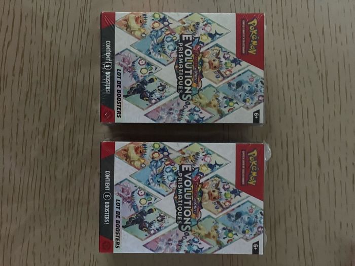 Bundle Pokémon évolutions prismatiques