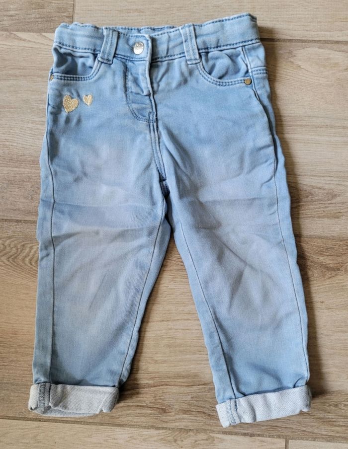 Ensemble pull marinière et jeans taille 18 mois - photo numéro 5