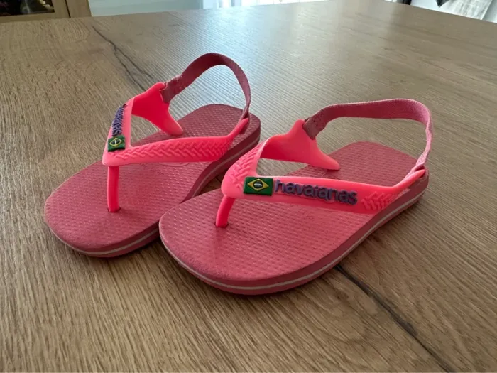 Tong Havaianas 23-24 rose - photo numéro 2