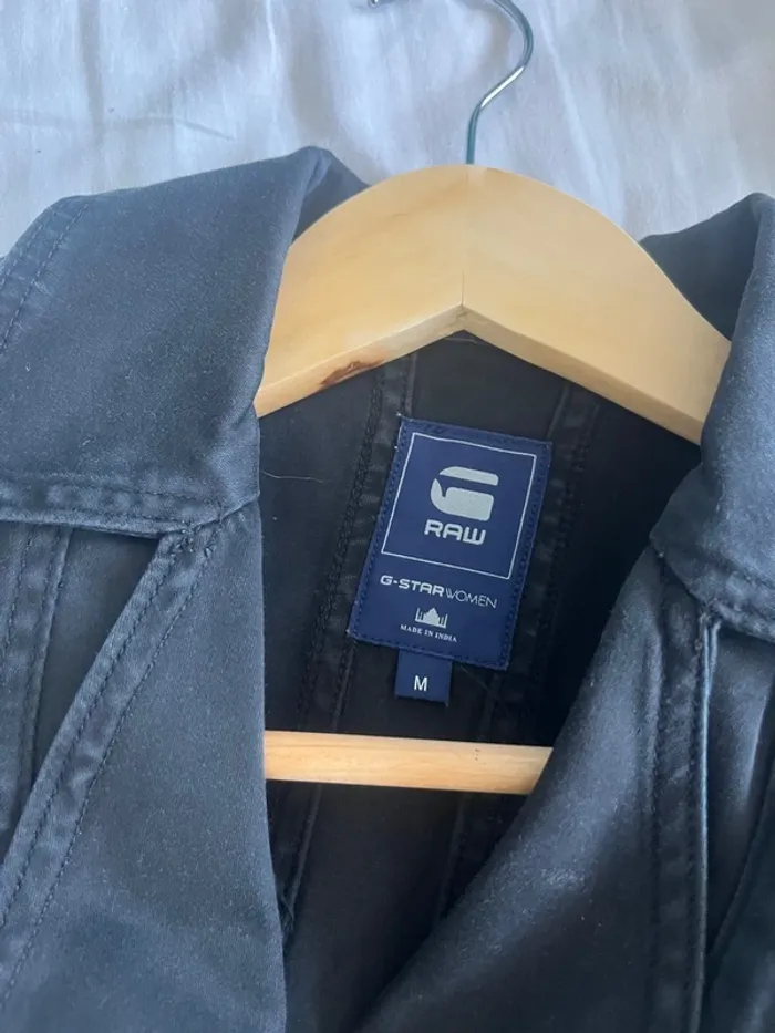 🔹 Robe En Jeans Noire Sans Manches – G-Star 🔹 - photo numéro 4