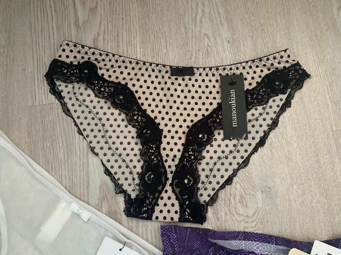 Lot de 3 slips culottes Undiz Manoukian et Diabless taille 36 Neuves - photo numéro 5