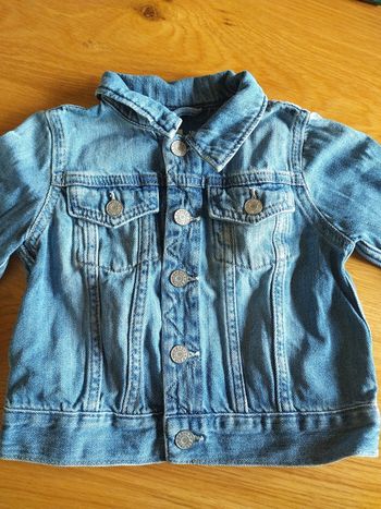 Veste en jeans bleu bébé 2 ans Gap