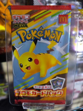 McDonald’s 2025 Japan Promo Pack – Pokémon – Scellé / Jamais ouvert