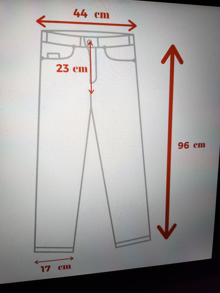 Pantalon chino Raffaello Rossi, couleur jaune crème, taille 44 - photo numéro 7