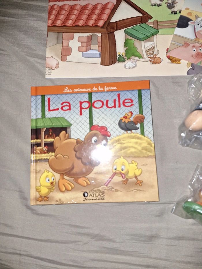 Figurines animaux + livres + CD - photo numéro 3