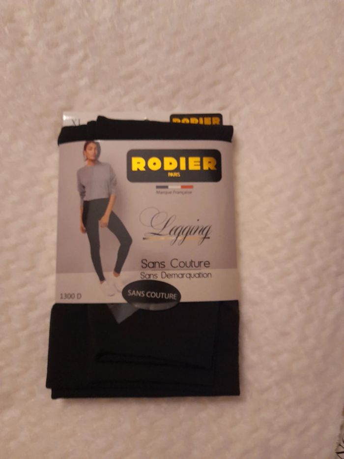 Legging noir taille XL marque Rodier - photo numéro 3
