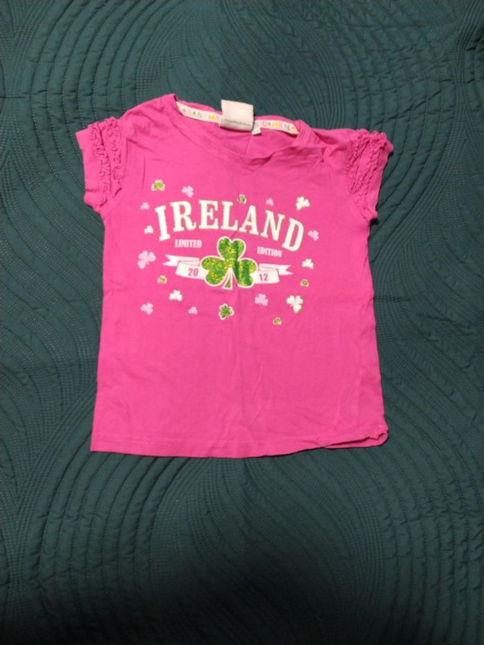 T-shirt rose 5-6 ans - photo numéro 2