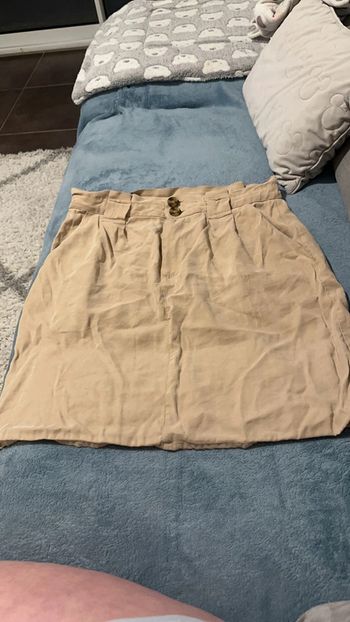 Jupe taille haute 46