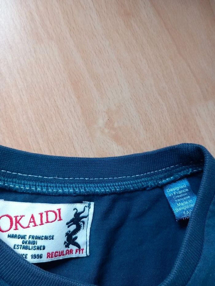 Lot de 4 tee-shirts manches 5 ans multimarques TBE - photo numéro 9