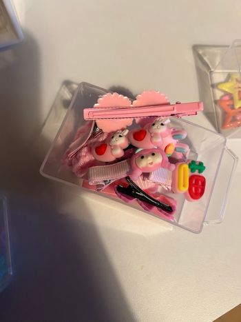 Lot pinces à cheveux 