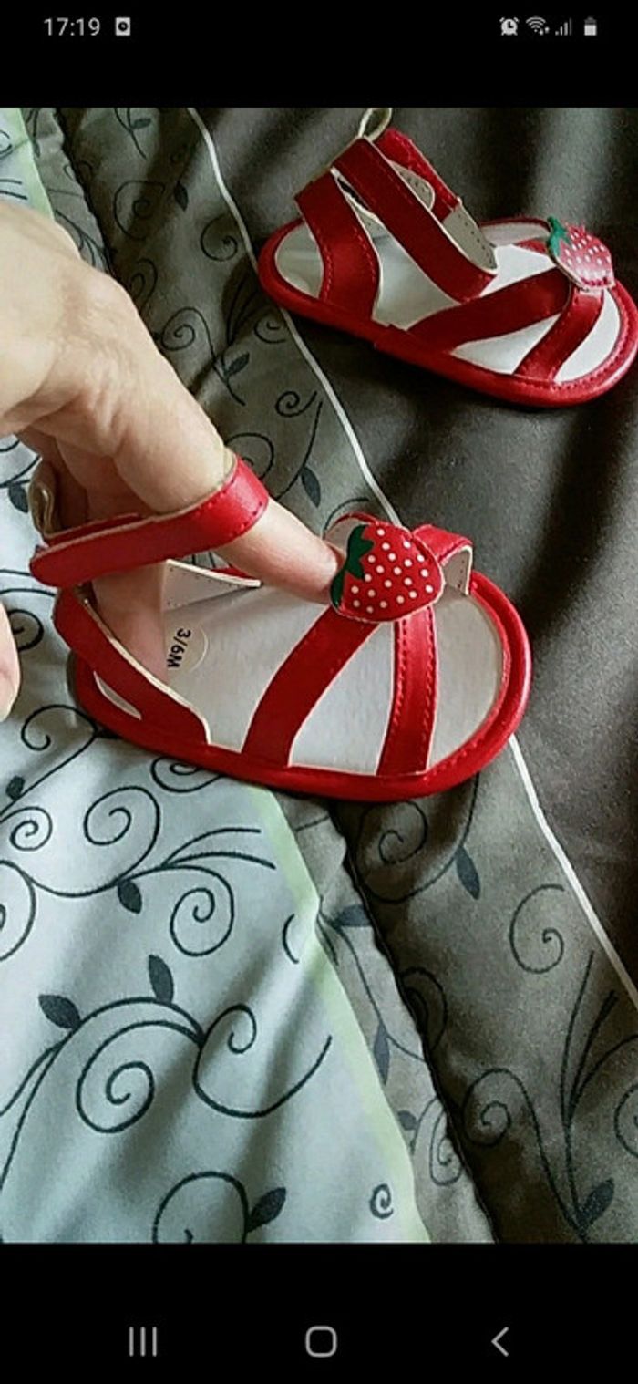 Sandales bébé fille