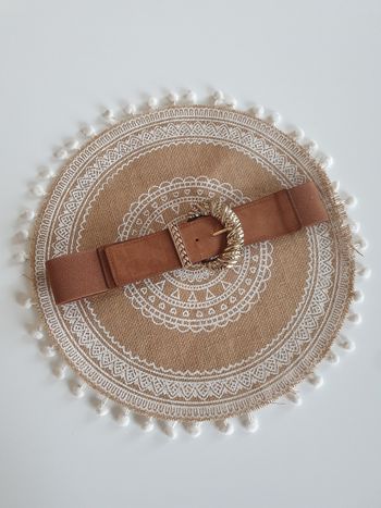 Ceinture élastique Boston camel