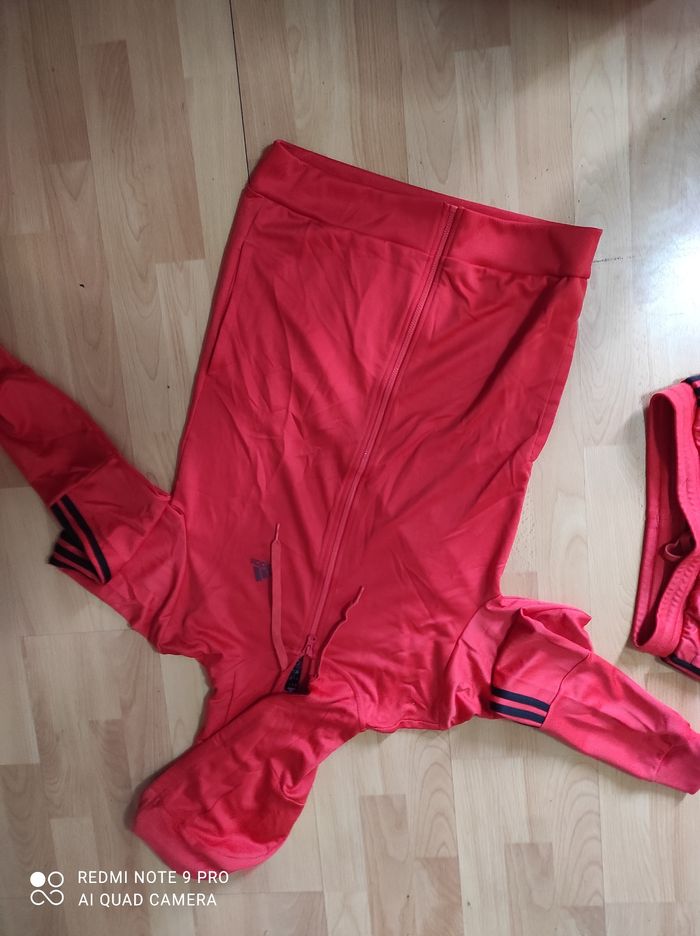 Survêtement rouge adidas - photo numéro 3