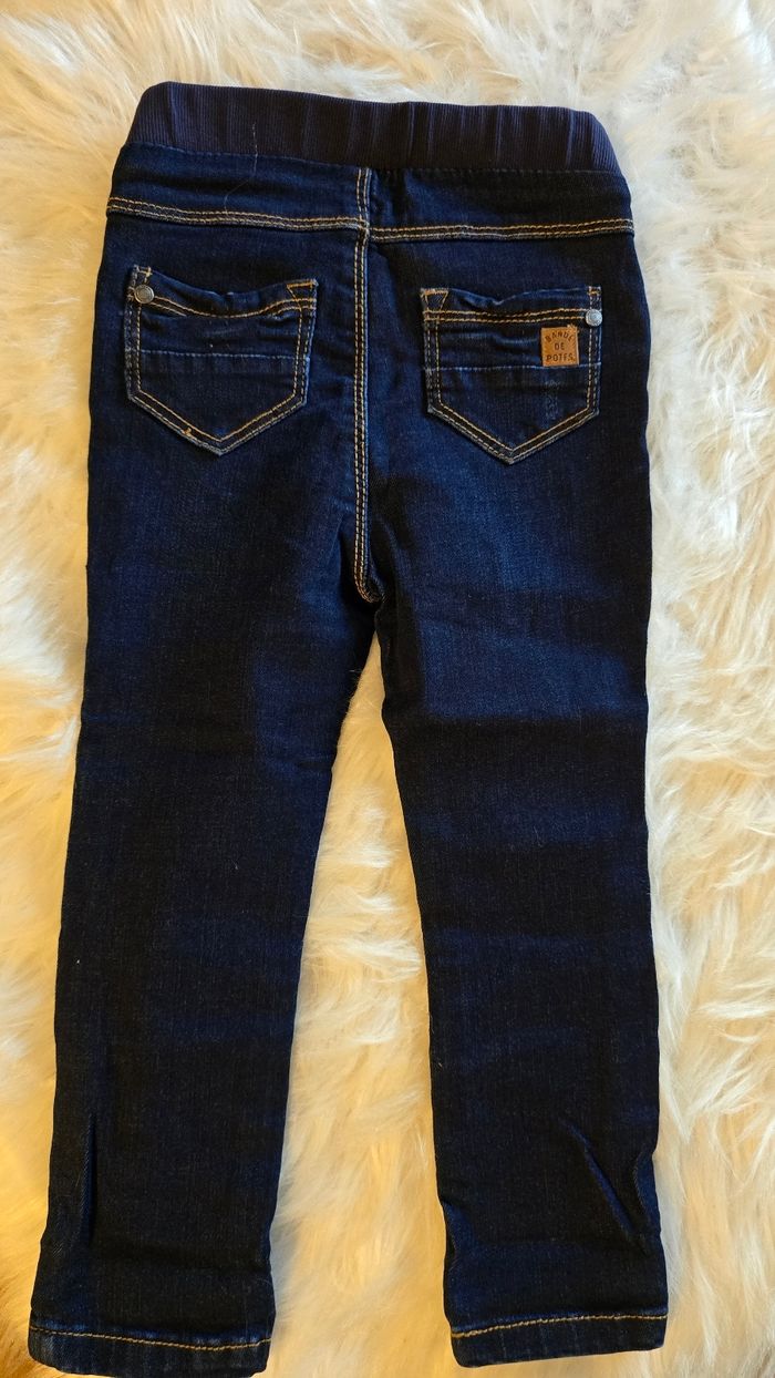Neufs (non portés) 🏷💙😍 teeshirt ml et jeans slim 23mois Garçon 💙😍🤩 - photo numéro 4