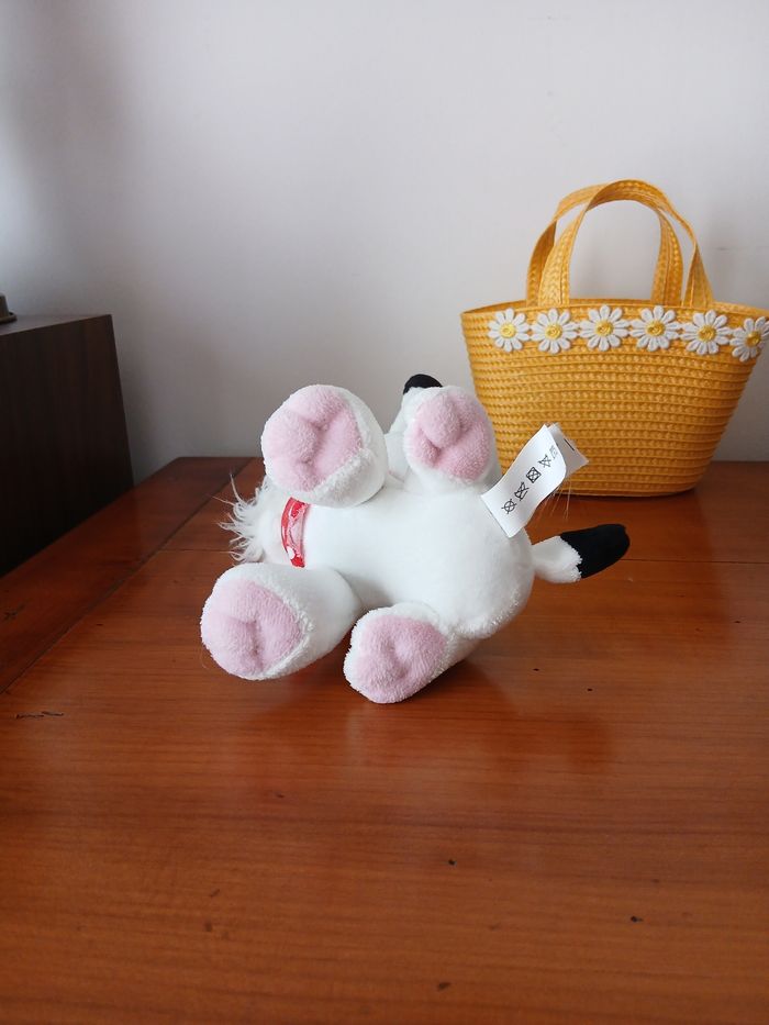 Doudou-Peluche Chien Idéfix avec bandana *17 cm - photo numéro 7