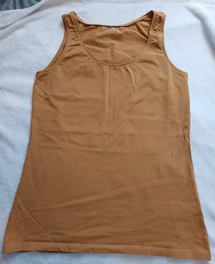 Débardeur caramel T42 Zeeman