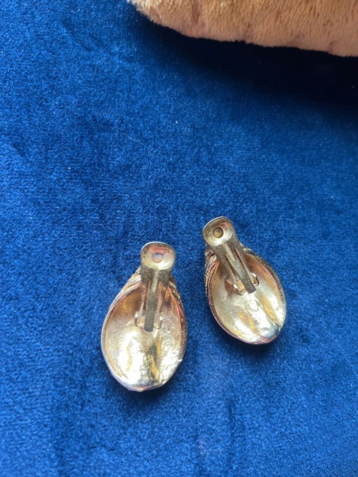 boucle d’oreille doré - photo numéro 3