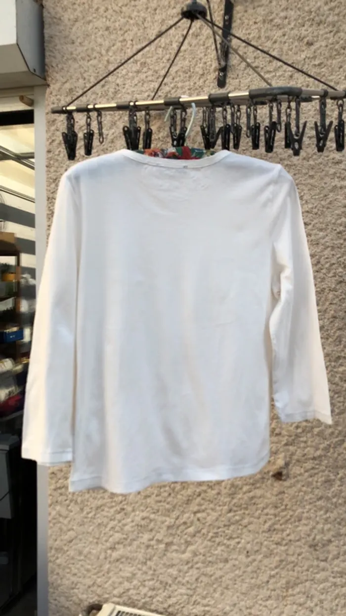 Tee-shirt femme manches 3/4 - photo numéro 2