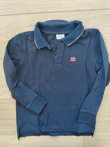Polo manches longues taille 5 ans