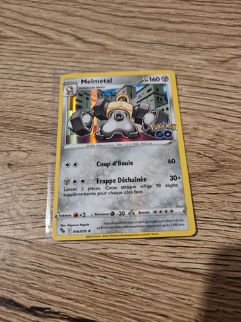 Carte pokémon melmetal holo 046/078 année 2022