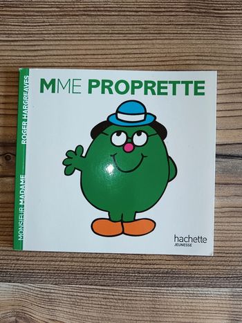 Livre Mme proprette
