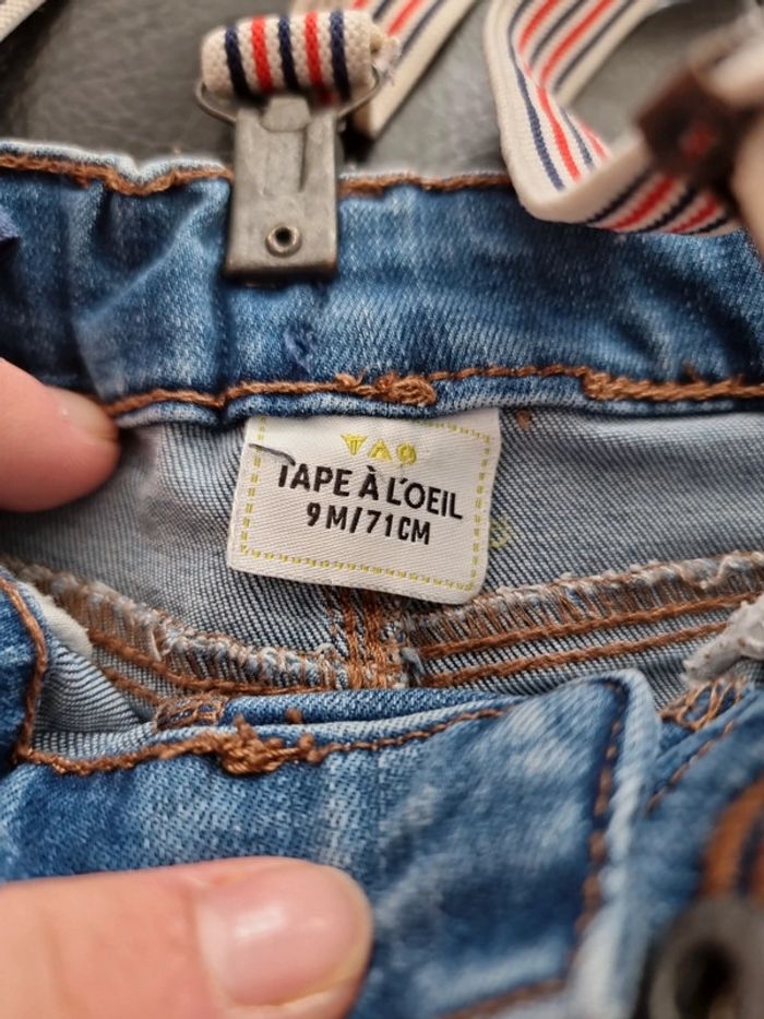 Jeans avec bretelle - photo numéro 4