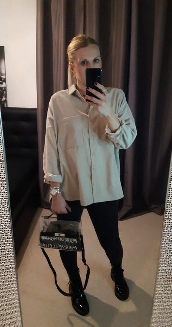 Chemise en velour