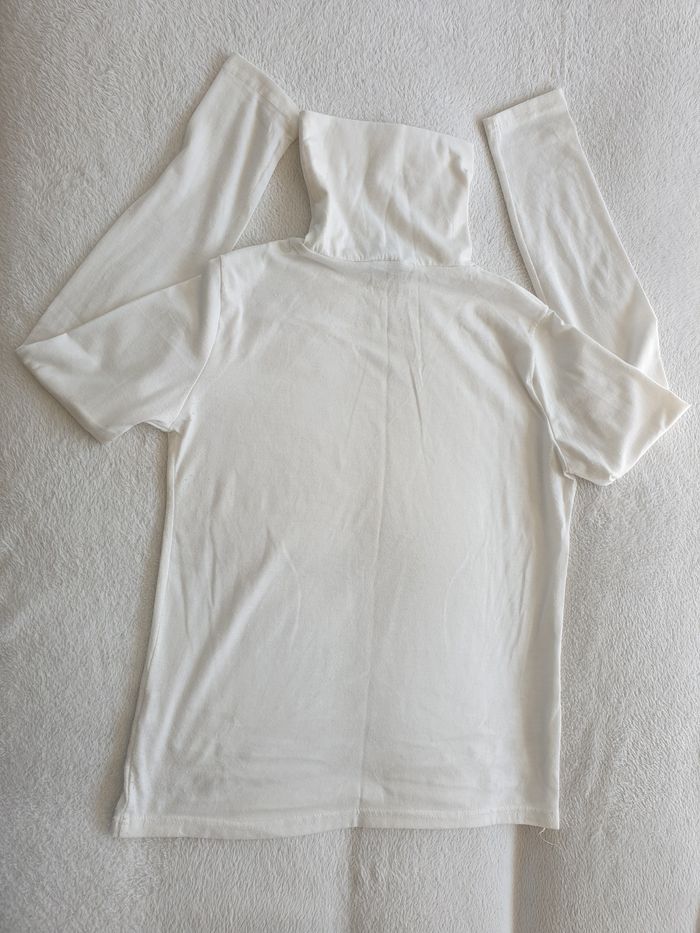Sous-pull femme XL crème - photo numéro 4
