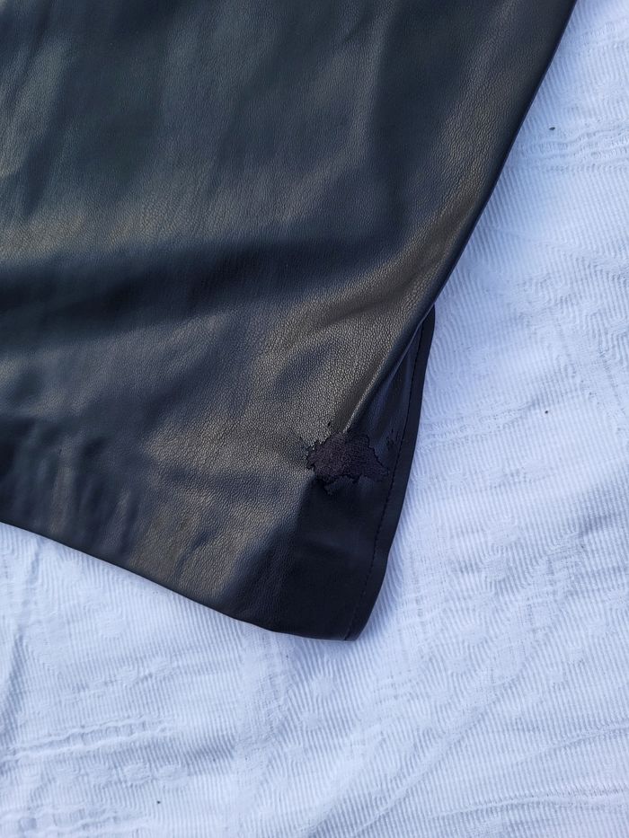 Pantalon en simili cuir berhska - photo numéro 5