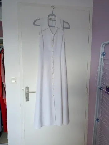 Magnifique robe d'été blanche
