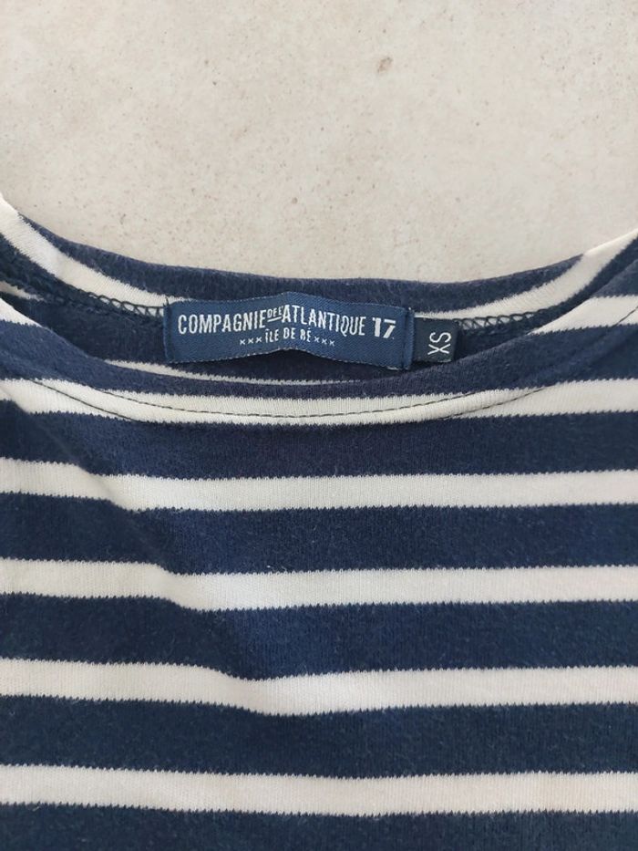 Blouse manche longue marin - photo numéro 2