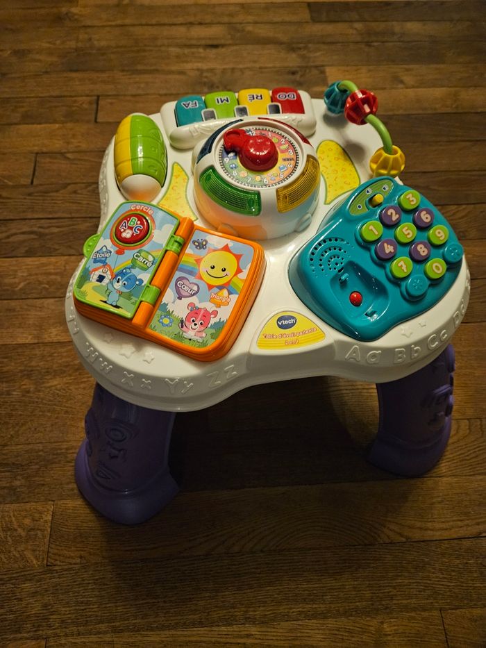 Table d'éveil parlant 2 en 1 - photo numéro 2